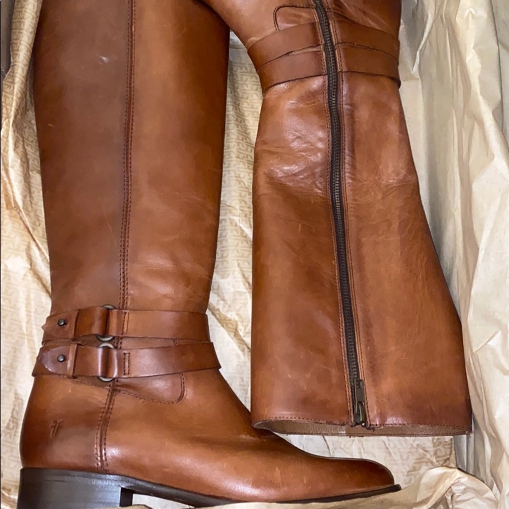 Frye Carly tall boots